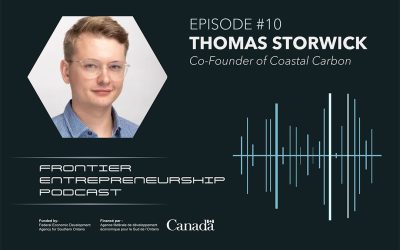 Frontier Entrepreneurship Podcast Episode 10 – Coastal Carbon