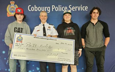Local High School Students to Collaborate with Cobourg Police Service